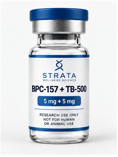 BPC-157 + TB-500 5 mg + 5 mg research vial